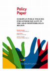 Research paper thumbnail of European public policies for gender equality in the Arab Mediterranean region