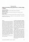 Research paper thumbnail of Impact of renewable energy deployment on climate change in Nigeria