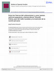 Research paper thumbnail of Entre los ‘hierros del culteranismo’ y unos ‘poetas satíricos populares y democráticos’: Ricardo Palma, Juan del Valle Caviedes y la invención de la nación peruana