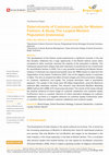 Research paper thumbnail of Determinants of Customer Loyalty for Moslem Fashion: A Study The Largest Moslem Population (Indonesia)