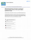 Research paper thumbnail of Motivational factors of nurses in a group of primary health centres in the city of Lisbon: qualitative study