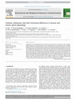 Research paper thumbnail of Carbonic anhydrases and their functional differences in human and mouse sperm physiology