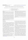 Research paper thumbnail of Multivariate analysis of indirect free kick in the FIFA World Cup 2014