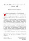 Research paper thumbnail of Los derechos de bienestar en el pensamiento de Lorenzo Pena