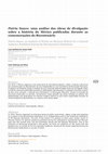 Research paper thumbnail of Patria Suave: uma análise das obras de divulgação sobre a história do México publicadas durante as comemorações do Bicentenário