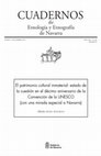 Research paper thumbnail of El patrimonio cultural inmaterial: estado de la cuestión en el décimo aniversario de la Convención de la UNESCO(con una mirada especial a Navarra)