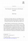 Research paper thumbnail of Neo-Fascism: A Footnote to the Fascist Epoch?