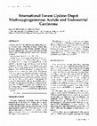 Research paper thumbnail of International Forum Update: Depot Medroxyprogesterone Acetate and Endometrial Carcinoma