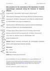 Research paper thumbnail of New procedure for the examination of the degradation of volatile organonitrogen compounds during the treatment of industrial effluents