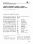 Research paper thumbnail of Comparison of Ozonation and Evaporation as Treatment Methods of Recycled Water for Bioethanol Fermentation Process