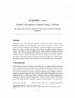 Research paper thumbnail of Farmers’ Perception to Climate Change: A Review