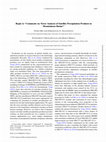 Research paper thumbnail of Reply to “Comments on ‘Error Analysis of Satellite Precipitation Products in Mountainous Basins’”