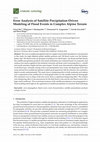 Research paper thumbnail of Error Analysis of Satellite Precipitation-Driven Modeling of Flood Events in Complex Alpine Terrain