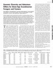 Research paper thumbnail of Genomic Diversity and Admixture Differs for Stone-Age Scandinavian Foragers and Farmers