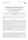 Research paper thumbnail of Multi-method study of the Roman quarry at Podpeč sedimentary succession and stone products Večmetodne raziskave sedimentarnega zaporedja in kamnitih izdelkov rimskodobnega kamnoloma v Podpeči