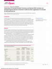 Research paper thumbnail of Association of Cannabis Retailer Proximity and Density With Cannabis Use Among Pregnant Women in Northern California After Legalization of Cannabis for Recreational Use