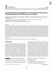 Research paper thumbnail of Specialized Proresolving Mediators for Therapeutic Interventions Targeting Metabolic and Inflammatory Disorders