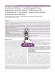 Research paper thumbnail of The Journal of Contemporary Dental Practice