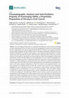 Research paper thumbnail of Chromatographic Analysis and Anti-Oxidative Property of Naoxinqing Tablet, a Proprietary Preparation of Diospyros Kaki Leaves