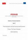 Research paper thumbnail of Financialisation and the financial and economic crises: the case of Turkey