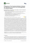 Research paper thumbnail of Comparison of Two Sampling Methods to Estimate the Abundance of Lucanus cervus with Application of n-Mixture Models