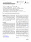 Research paper thumbnail of Black holes by gravitational decoupling