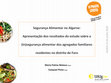 Research paper thumbnail of Segurança Alimentar no Algarve: Apresentação dos resultados do estudo sobre a (in) segurança alimentar dos agregados familiares residentes no distrito de Faro