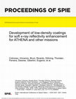 Research paper thumbnail of Development of low-density coatings for soft x-ray reflectivity enhancement for ATHENA and other missions