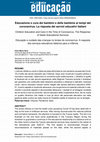 Research paper thumbnail of Educazione e cura dei bambini e delle bambine ai tempi del coronavirus. La risposta dei servizi educativi italiani