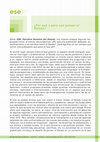 Research paper thumbnail of ¿Por qué y para qué pensar el Estado?