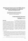 Research paper thumbnail of Modernización estatal e innovación pública durante el gobierno de Cambiemos en la Argentina : notas desde una perspectiva crítica (artículos)