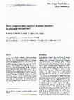 Research paper thumbnail of Basic symptoms and cognitive dynamic disorders in schizophrenic patients