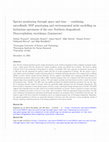 Research paper thumbnail of Species monitoring through space and time — combining microfluidic SNP genotyping and environmental niche modelling on herbarium specimens of the rare Northern dragonhead, Dracocephalum ruyschiana (Lamiaceae)