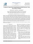 Research paper thumbnail of An Improved Approch For Fraud Detection In Health Insurance Using Data Mining Techniques