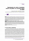 Research paper thumbnail of Regulamentos da cultura: diversidade sexual e de gênero nos concursos juninos de Belém