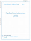 Research paper thumbnail of Place-Based Policies for Development