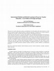 Research paper thumbnail of Instructional Methods and Hybrid Learning in Preservice Teacher Education—Case Studies in Portugal and Spain