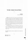 Research paper thumbnail of The State � between Crisis and Reform