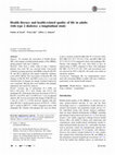 Research paper thumbnail of Health Literacy and Health-Related Quality of Life Among a Population-Based Sample of Cancer Patients