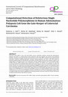 Research paper thumbnail of Meta-analysis of RAG2 using a genotranscriptomic/proteomic approach: Suggestive of its oncogenic role