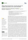 Research paper thumbnail of Andean Plants Essential Oils: A Scented Alternative to Synthetic Insecticides for the Control of Blowflies