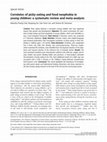 Research paper thumbnail of Correlates of picky eating and food neophobia in young children: a systematic review and meta-analysis