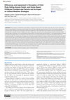 Research paper thumbnail of Differences and Agreement in Perception of Child Picky Eating Among Center- and Home-Based Childcare Providers and Parents and Its Impact on Utilized Mealtime Strategies