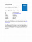 Research paper thumbnail of Home feeding environment and picky eating behavior in preschool-aged children: A prospective analysis