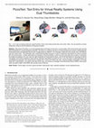 Research paper thumbnail of PizzaText: Text Entry for Virtual Reality Systems Using Dual Thumbsticks