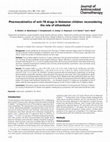 Research paper thumbnail of Pharmacokinetics of anti-TB drugs in Malawian children: reconsidering the role of ethambutol