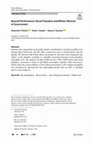 Research paper thumbnail of Beyond Performance: Racial Prejudice and Whites’ Mistrust of Government