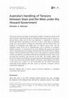 Research paper thumbnail of Australia's Handling of Tensions between Islam and the West under the Howard Government