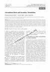 Research paper thumbnail of Adventitious Roots and Secondary Metabolism