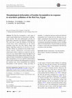 Research paper thumbnail of Morphological deformities of benthic foraminifera in response to nearshore pollution of the Red Sea, Egypt